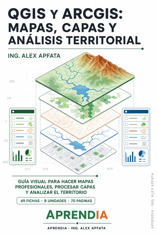 QGIS y ArcGIS: mapas, capas y análisis territorial