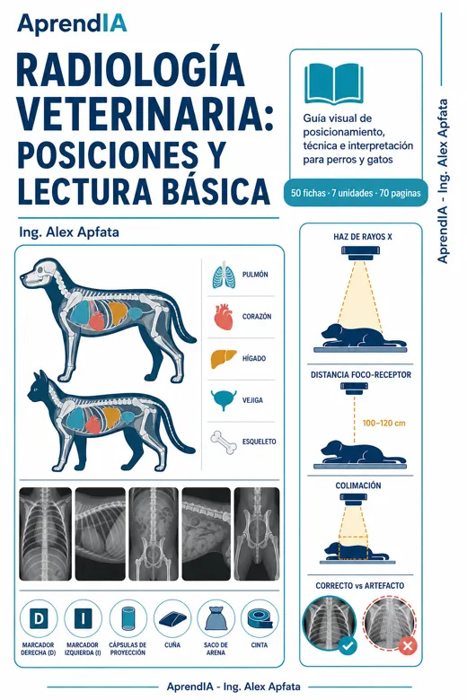Radiología Veterinaria: posiciones y lectura básica