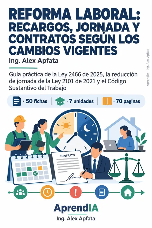 Reforma Laboral en Colombia: Recargos, Jornada y Contratos según los Cambios Vigentes