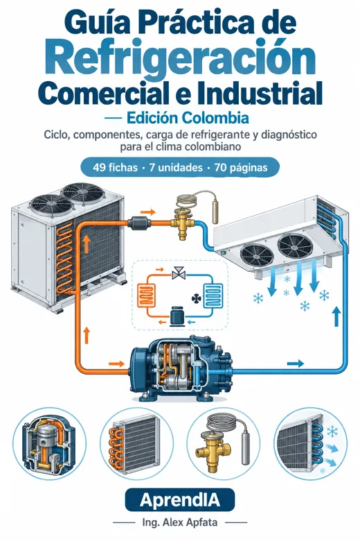 Guía Práctica de Refrigeración Comercial e Industrial — Edición Colombia