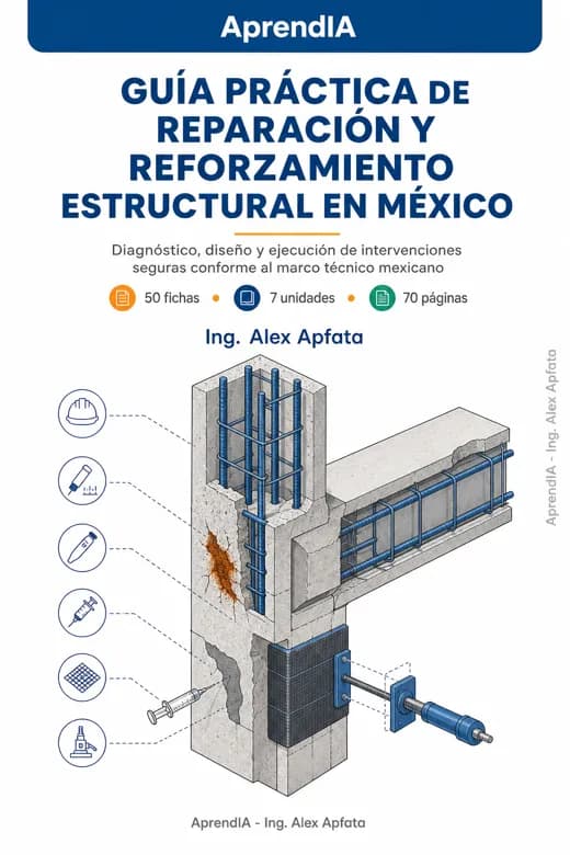 Guía práctica de reparación y reforzamiento estructural en México