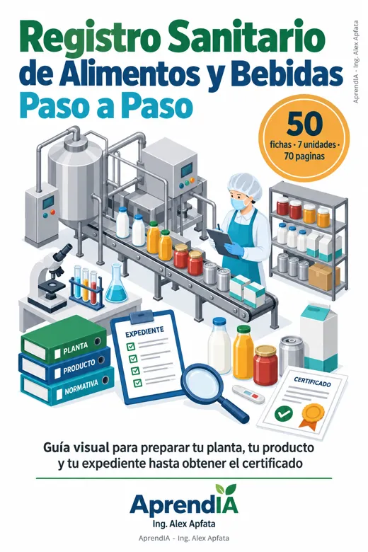 Registro Sanitario de Alimentos y Bebidas Paso a Paso