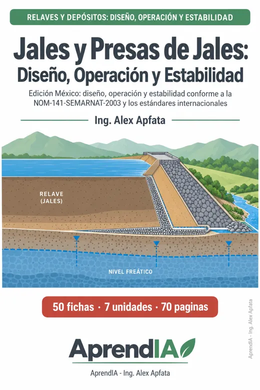 Jales y Presas de Jales: Diseño, Operación y Estabilidad