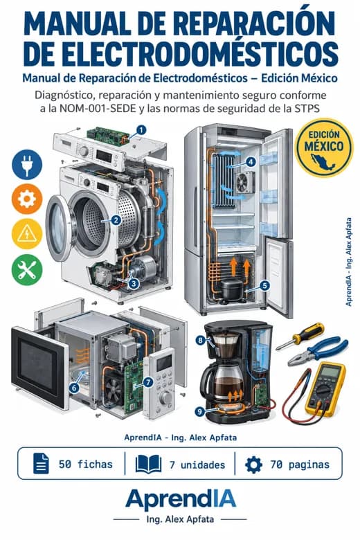 Manual de Reparación de Electrodomésticos – Edición México