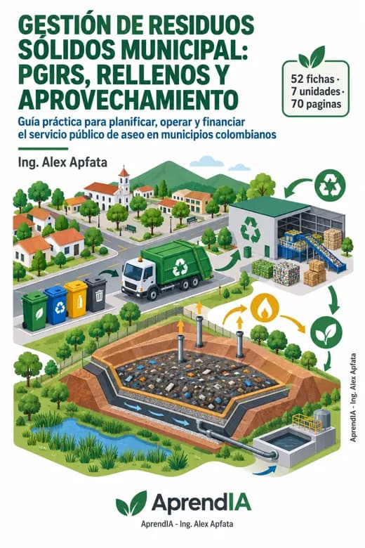 Gestión de Residuos Sólidos Municipal: PGIRS, Rellenos y Aprovechamiento