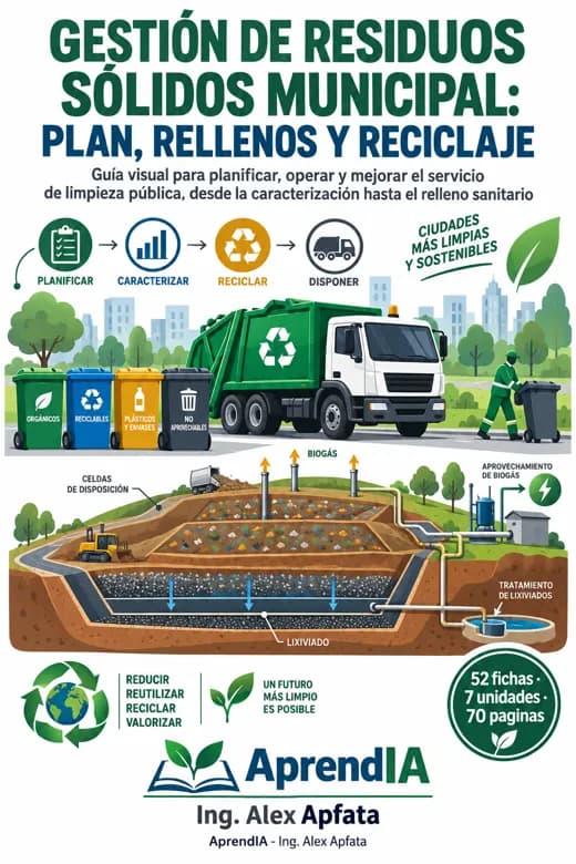 Gestión de Residuos Sólidos Municipal: Plan, Rellenos y Reciclaje
