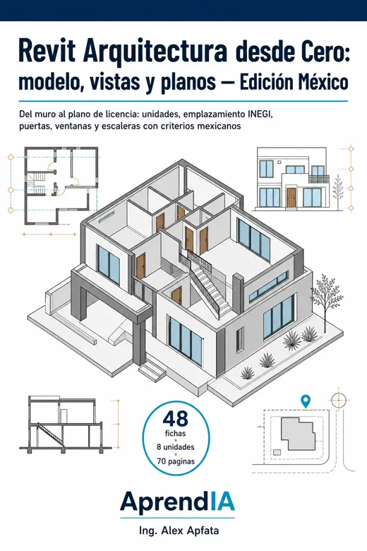 Revit Arquitectura desde Cero: modelo, vistas y planos — Edición México