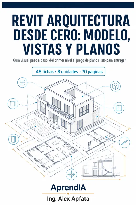 Revit Arquitectura desde Cero: modelo, vistas y planos
