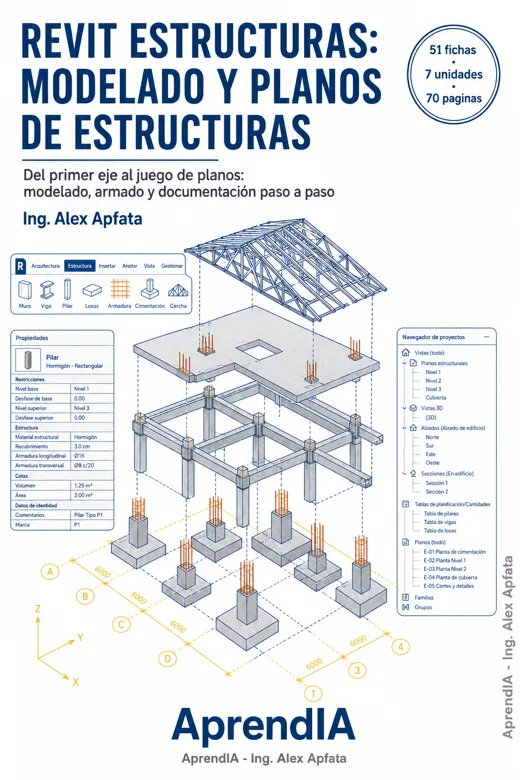 Revit Estructuras: modelado y planos de estructuras