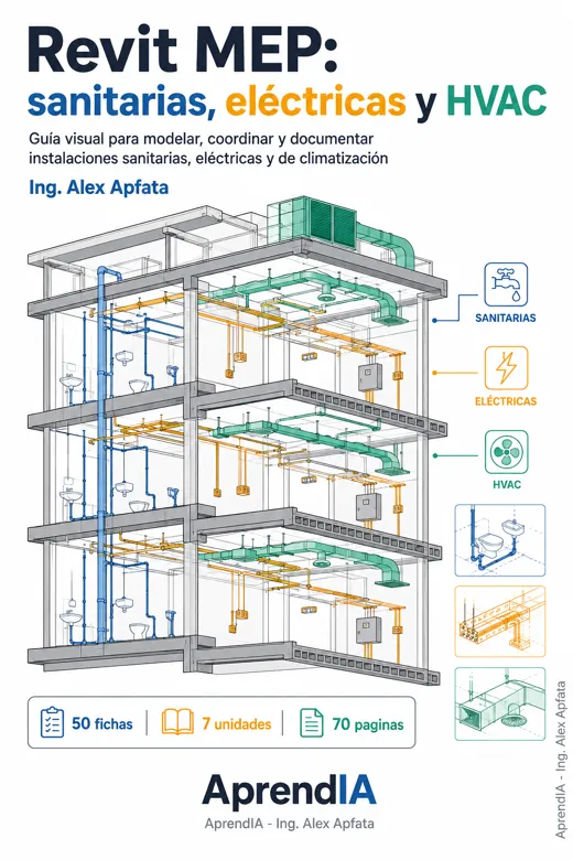 Revit MEP: sanitarias, eléctricas y HVAC