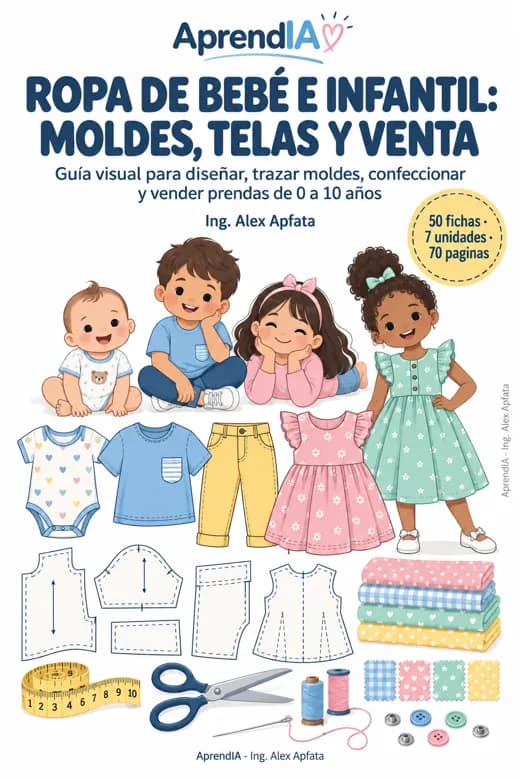 Ropa de Bebé e Infantil: Moldes, Telas y Venta