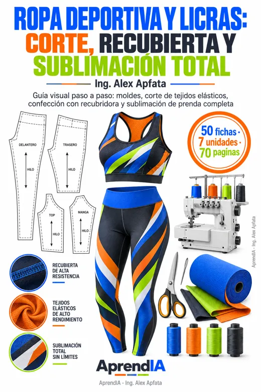 Ropa Deportiva y Licras: Corte, Recubierta y Sublimación Total