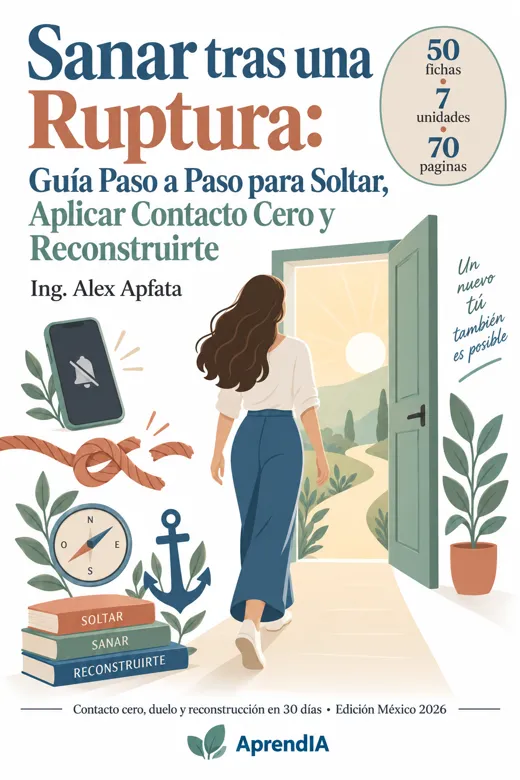 Sanar tras una Ruptura: Guía Paso a Paso para Soltar, Aplicar Contacto Cero y Reconstruirte