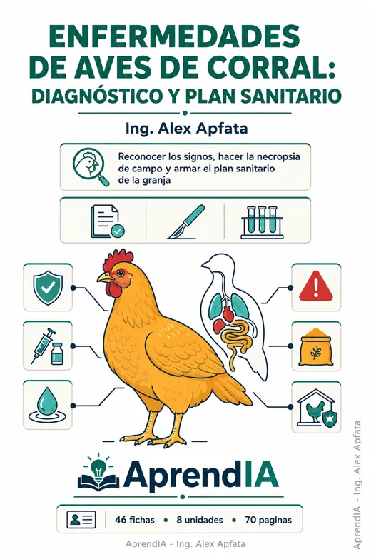 Enfermedades de Aves de Corral: diagnóstico y plan sanitario