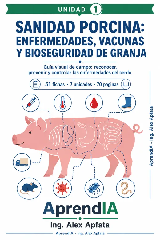 Sanidad Porcina: enfermedades, vacunas y bioseguridad de granja