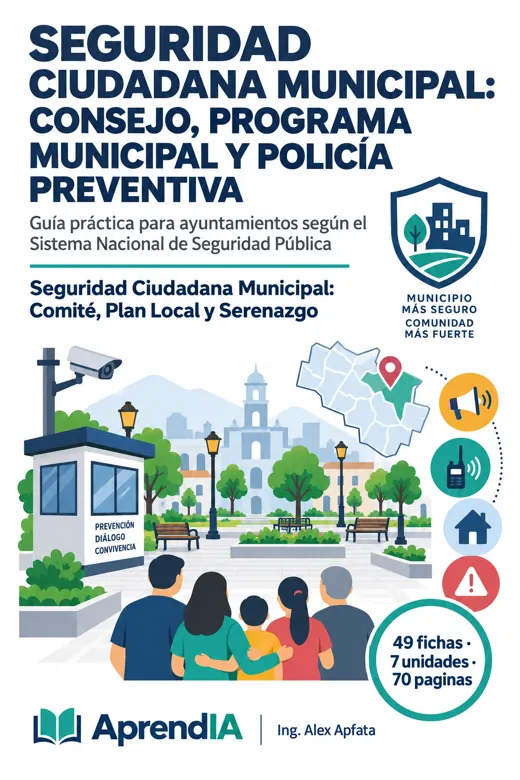 Seguridad Ciudadana Municipal: Consejo, Programa Municipal y Policía Preventiva