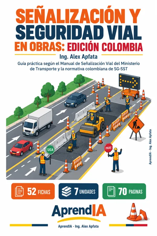 Señalización y Seguridad Vial en Obras: Edición Colombia