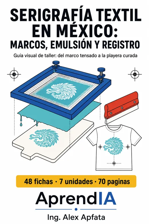 Serigrafía Textil en México: marcos, emulsión y registro