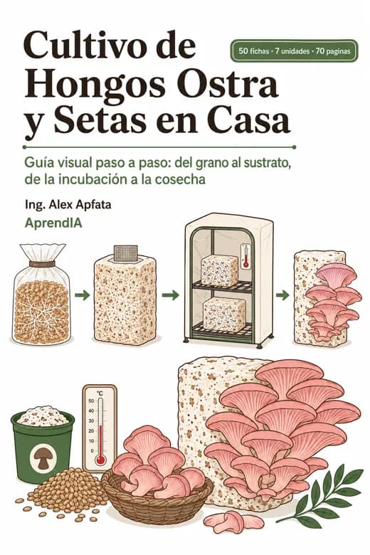 Cultivo de Hongos Ostra y Setas en Casa