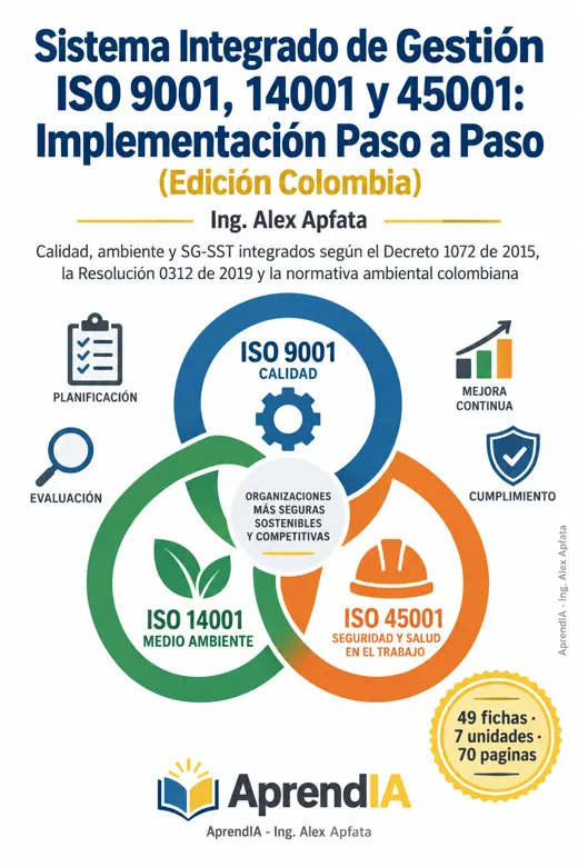 Sistema Integrado de Gestión ISO 9001, 14001 y 45001: Implementación Paso a Paso (Edición Colombia)