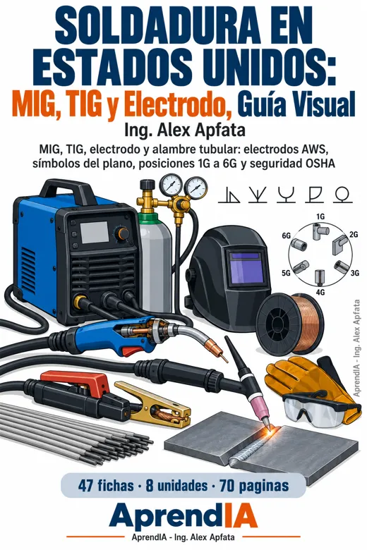 Soldadura en Estados Unidos: MIG, TIG y Electrodo, Guía Visual