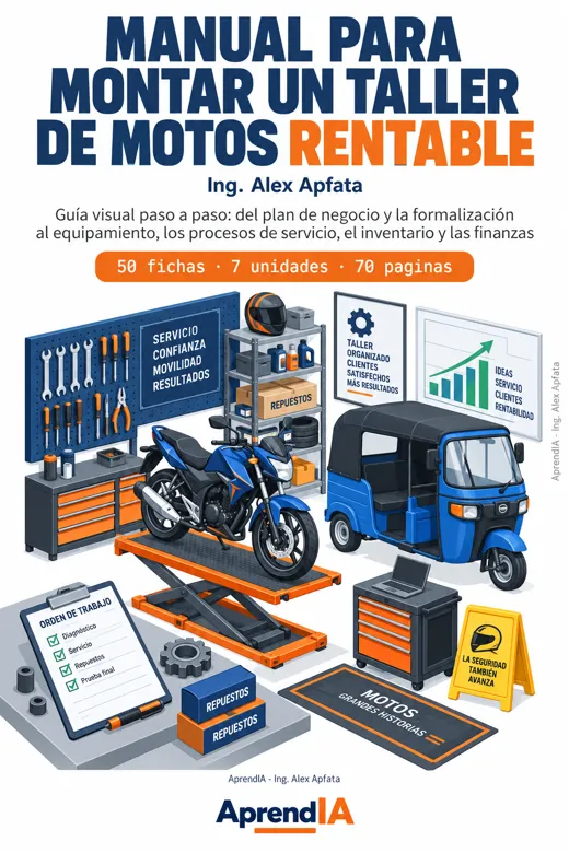 Manual para Montar un Taller de Motos Rentable