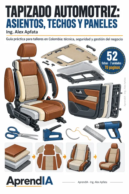 Tapizado Automotriz: Asientos, Techos y Paneles