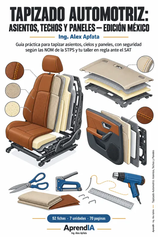 Tapizado Automotriz: Asientos, Techos y Paneles — Edición México