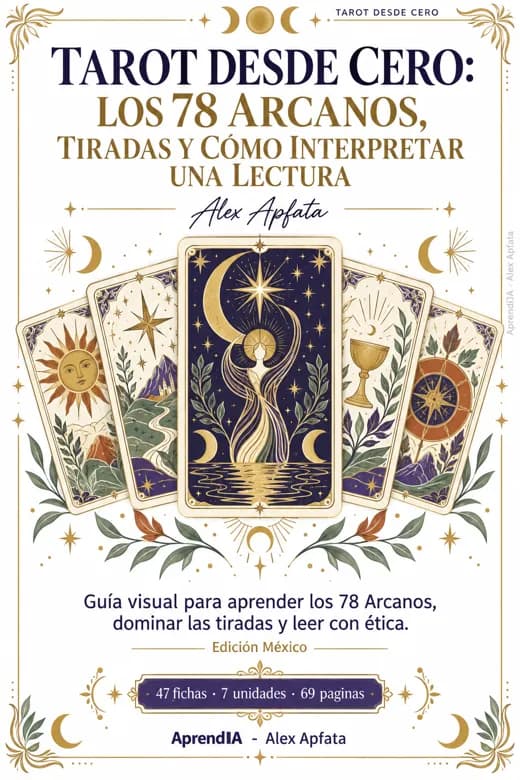 Tarot desde Cero: los 78 Arcanos, Tiradas y Cómo Interpretar una Lectura