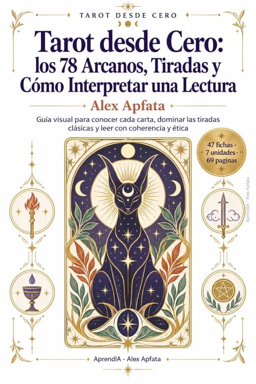 Tarot desde Cero: los 78 Arcanos, Tiradas y Cómo Interpretar una Lectura