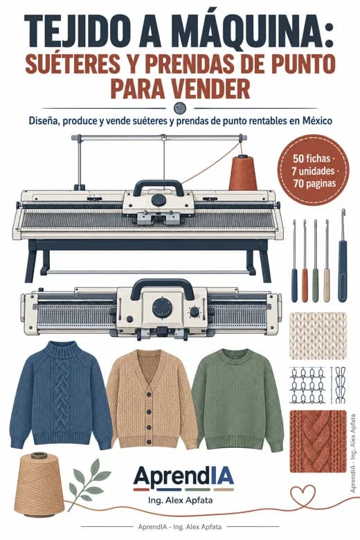 Tejido a Máquina: Suéteres y Prendas de Punto para Vender