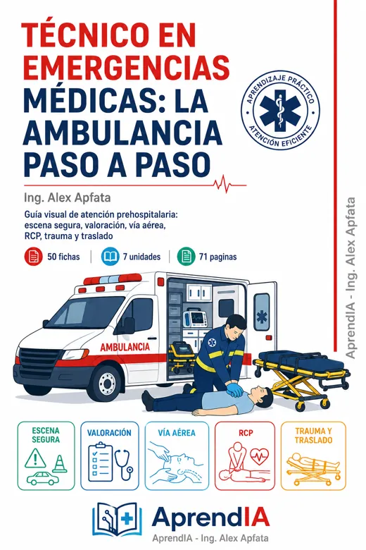 Técnico en Emergencias Médicas: la ambulancia paso a paso