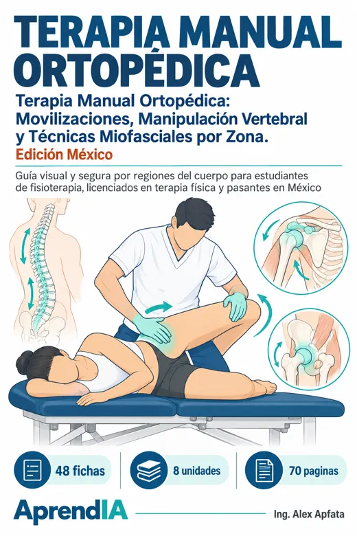 Terapia Manual Ortopédica: Movilizaciones, Manipulación Vertebral y Técnicas Miofasciales por Zona. Edición México