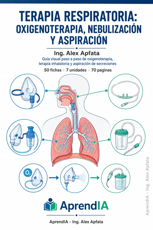 Terapia Respiratoria: oxigenoterapia, nebulización y aspiración