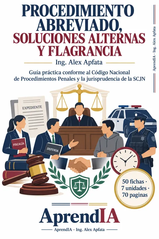 Procedimiento Abreviado, Soluciones Alternas y Flagrancia