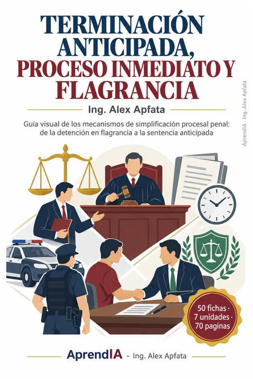 Terminación Anticipada, Proceso Inmediato y Flagrancia