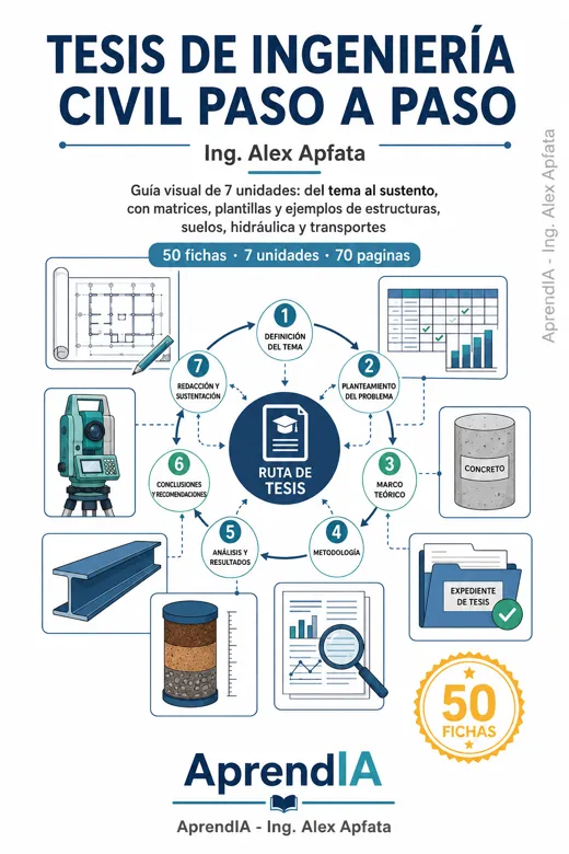 Tesis de Ingeniería Civil Paso a Paso
