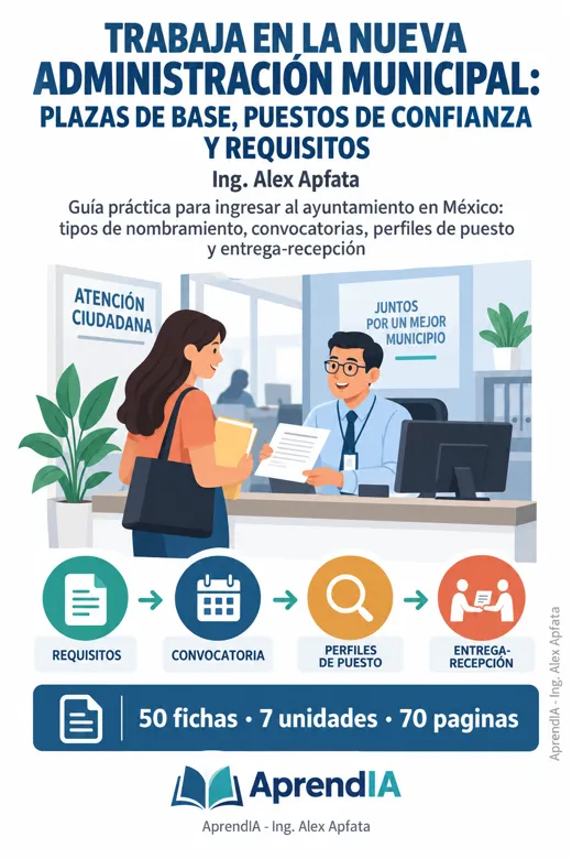 Trabaja en la Nueva Administración Municipal: Plazas de Base, Puestos de Confianza y Requisitos