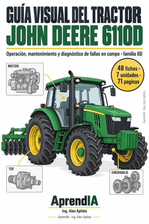 Guía Visual del Tractor John Deere 6110D