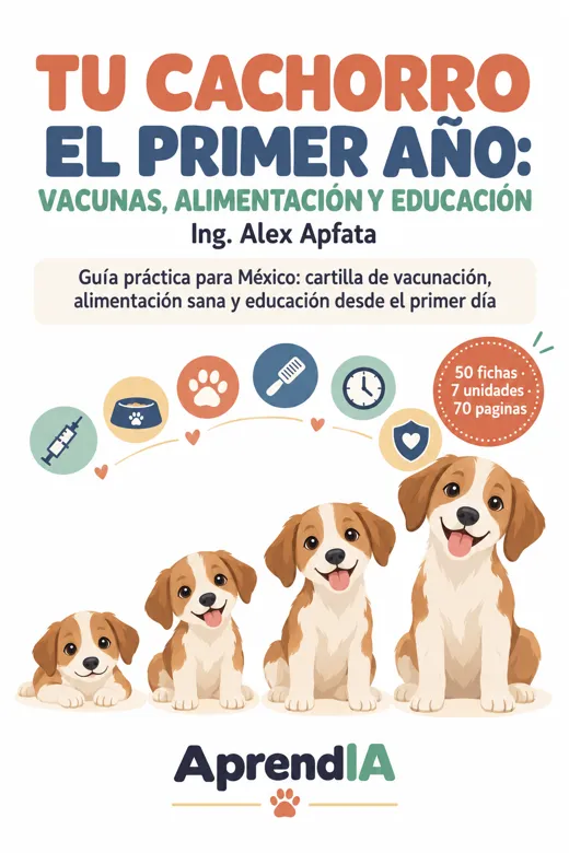 Tu Cachorro el Primer Año: Vacunas, Alimentación y Educación
