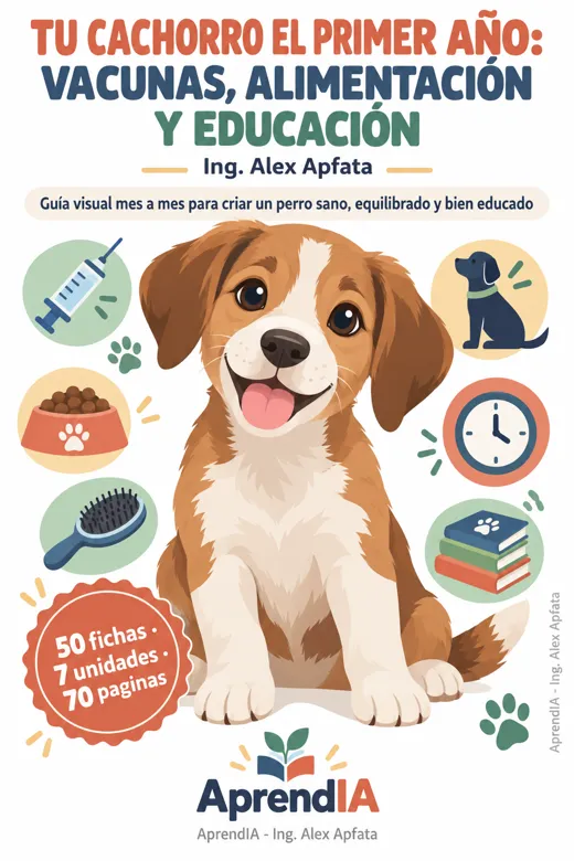 Tu Cachorro el Primer Año: Vacunas, Alimentación y Educación