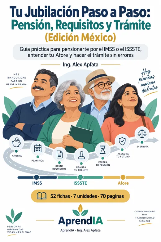 Tu Jubilación Paso a Paso: Pensión, Requisitos y Trámite (Edición México)