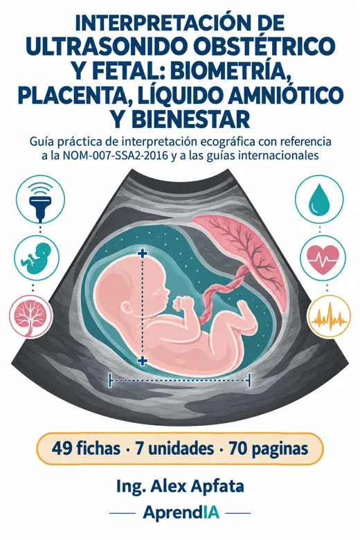 Interpretación de Ultrasonido Obstétrico y Fetal: Biometría, Placenta, Líquido Amniótico y Bienestar