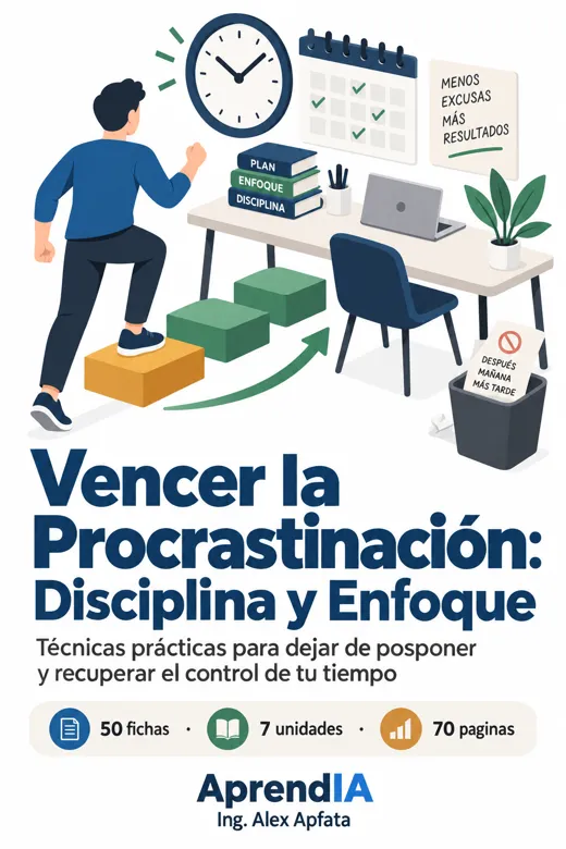 Vencer la Procrastinación: Disciplina y Enfoque