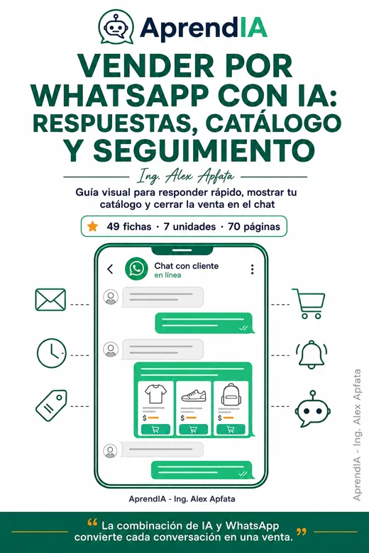 Vender por WhatsApp con IA: respuestas, catálogo y seguimiento