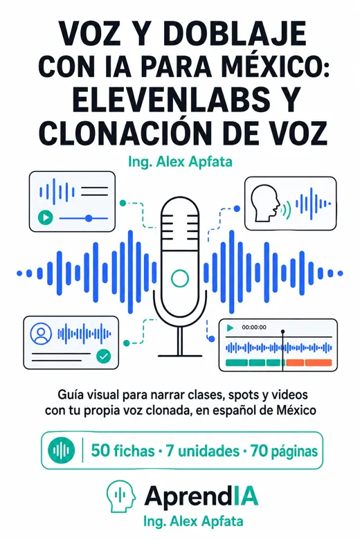 Voz y Doblaje con IA para México: ElevenLabs y clonación de voz