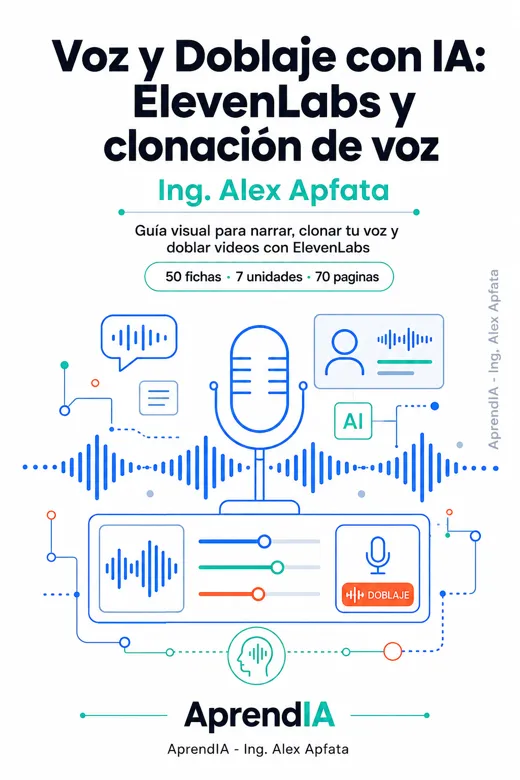 Voz y Doblaje con IA: ElevenLabs y clonación de voz