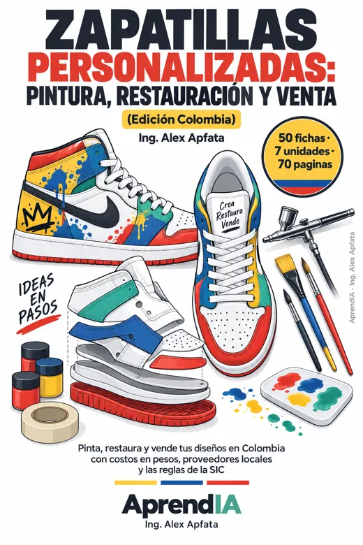 Zapatillas Personalizadas: Pintura, Restauración y Venta (Edición Colombia)