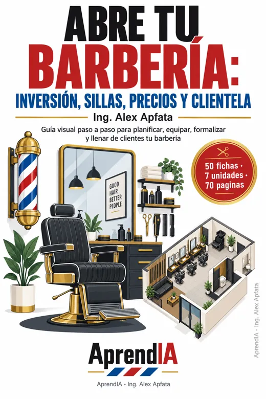Abre tu Barbería: Inversión, Sillas, Precios y Clientela