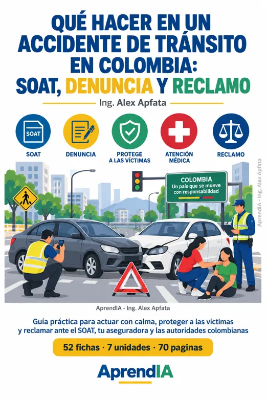Qué Hacer en un Accidente de Tránsito en Colombia: SOAT, Denuncia y Reclamo